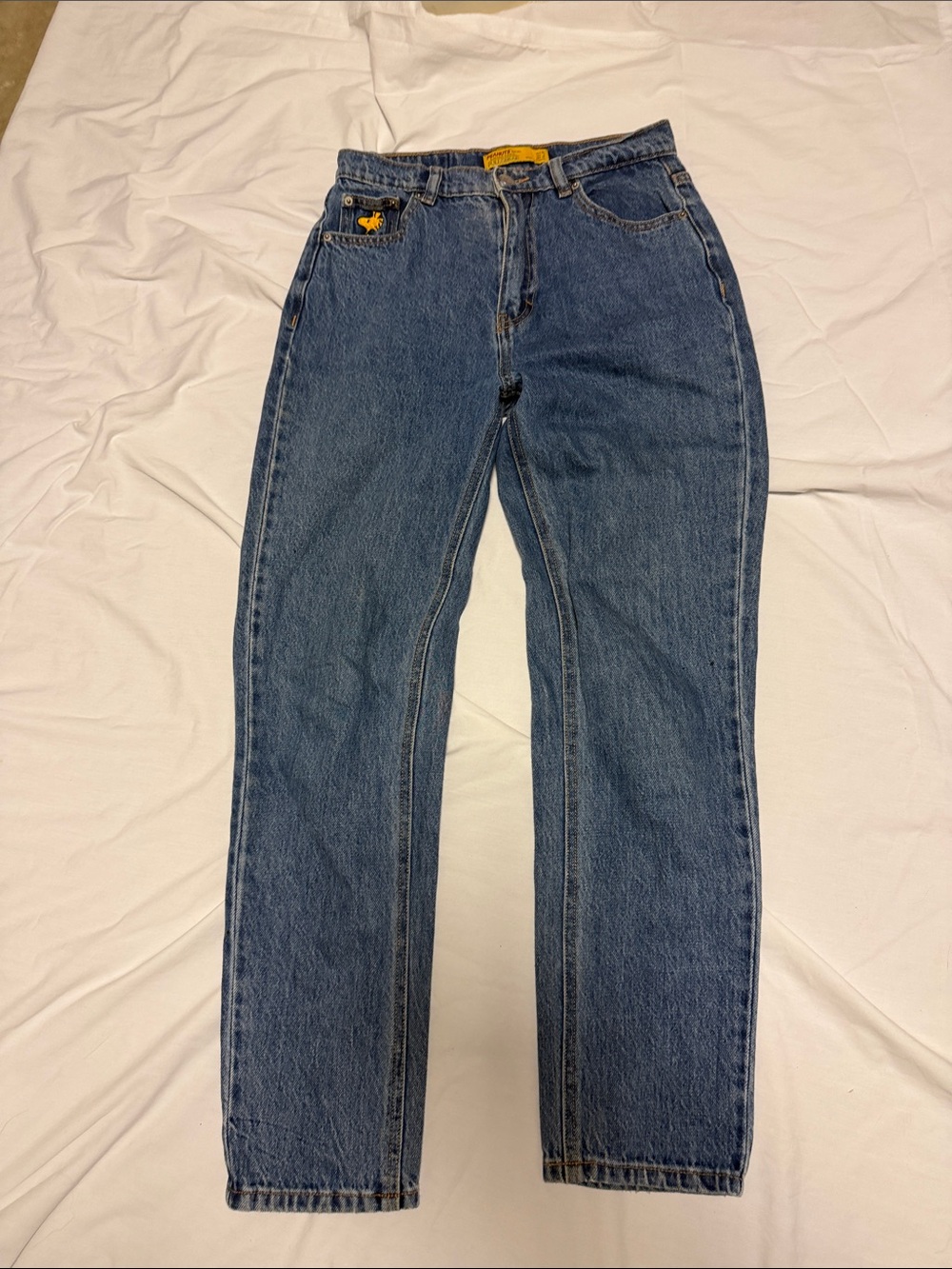 Pull & Bear Peanuts Jeans Women’s Size 2 Snoopy Woodstock